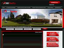Tablet Screenshot of 360reality.cz